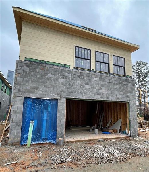 In-progress construction of a new home in , Fayetteville, GA (Image 4). In-progress construction of a new home in , Fayetteville, GA (Image 4).