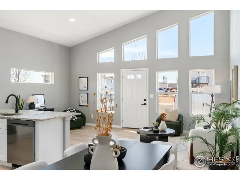 Furnished interior view inside a new home in , Evans (Image 5).