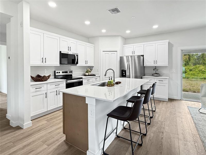 Furnished interior view inside a new home in , Port Charlotte (Image 6).