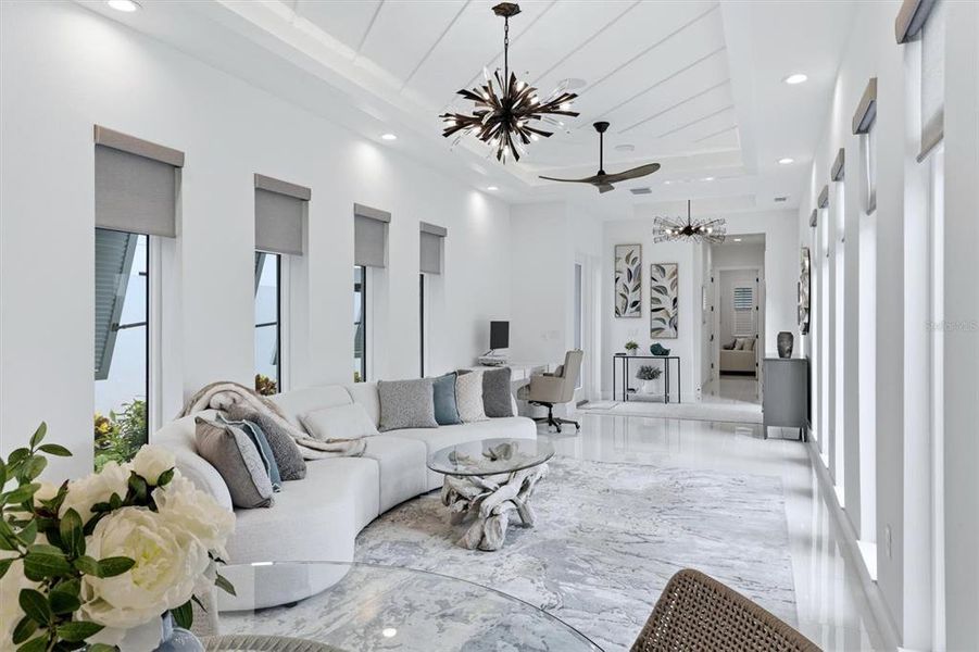 Furnished interior view inside a new home in , Bradenton (Image 6).