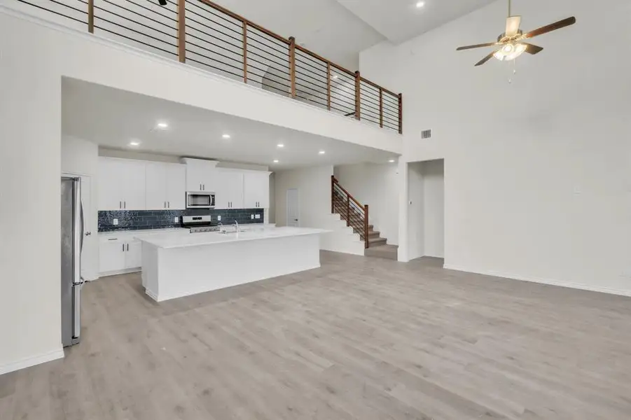 Furnished interior view inside a new home in The Landing at Hidden Lakes, McKinney (Image 10).