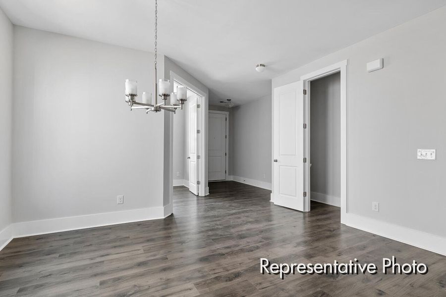 Spacious, unfurnished interior of a new home in , Ravenel (Image 10).