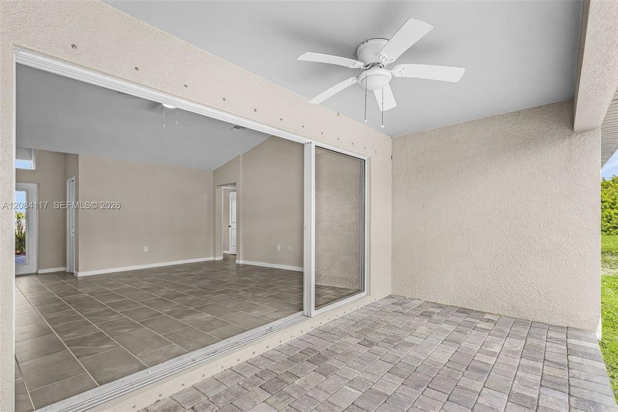 Exterior details and patio area of a home in , Cape Coral (Image 3).