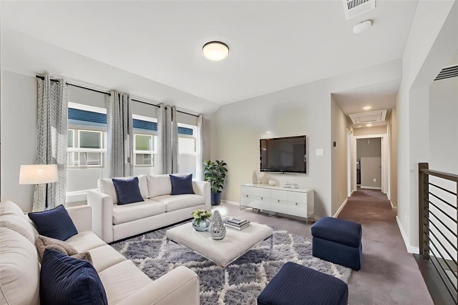 AI Staged - Upstairs - Game Room AI Staged - Upstairs - Game Room