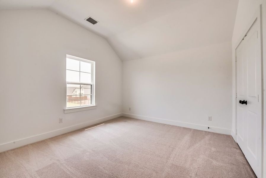 Representative unfurnished interior of a home built from the Heath - 4452 TP by Shaddock Homes in Tavolo Park, Fort Worth (Image 30).