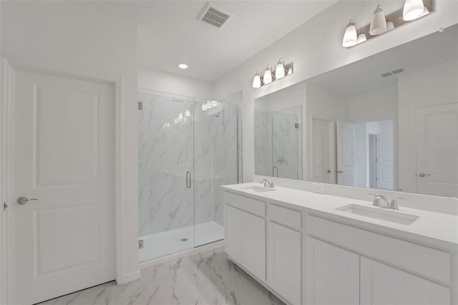 Furnished interior view inside a new home in Tuscan Hills, Dade City (Image 8).