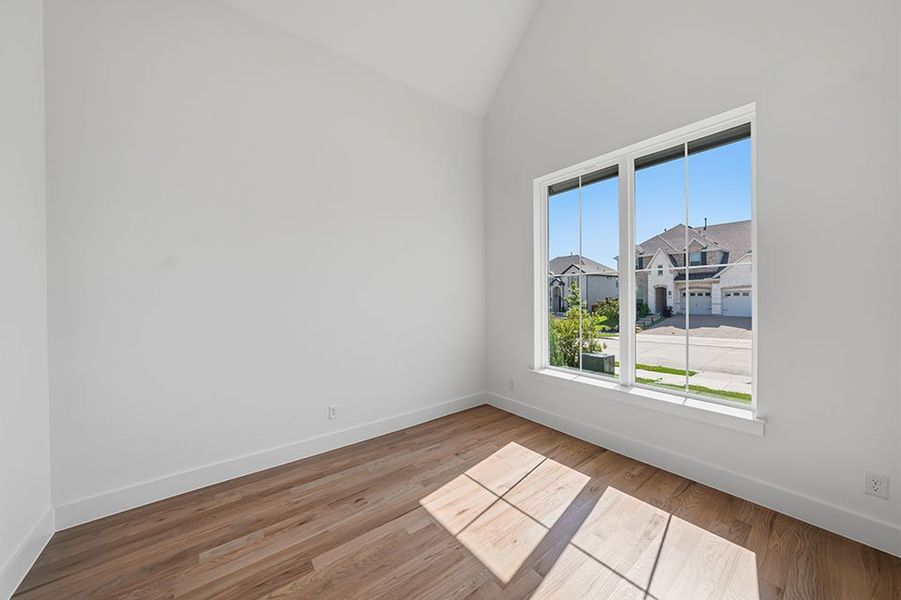 Spacious, unfurnished interior of a new home in Inspiration - Paradise Village, Lucas (Image 19). Spacious, unfurnished interior of a new home in Inspiration - Paradise Village, Lucas (Image 19).