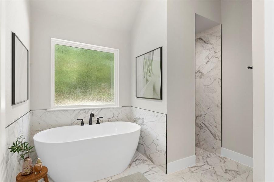 Furnished interior view inside a new home in Arbor Hills, Poolville (Image 24).