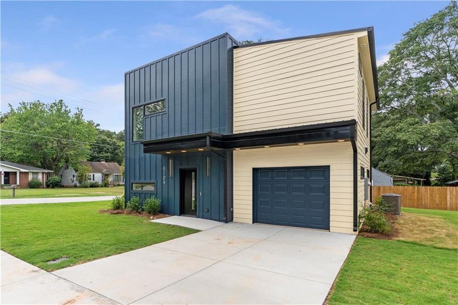 Front exterior of a new home in , Forest Park, GA, highlighting curb appeal (Image 20).