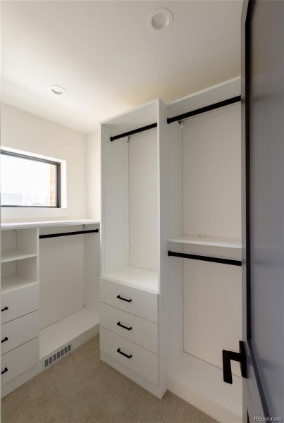 Primary Walk In Closet