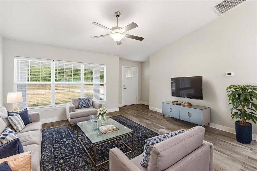 Furnished interior view inside a new home in , Citrus Springs (Image 5). Furnished interior view inside a new home in , Citrus Springs (Image 5).