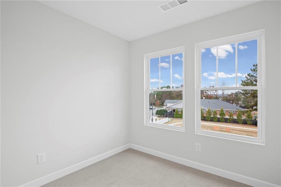 Spacious, unfurnished interior of a new home in The Village at River Green, Canton (Image 14).