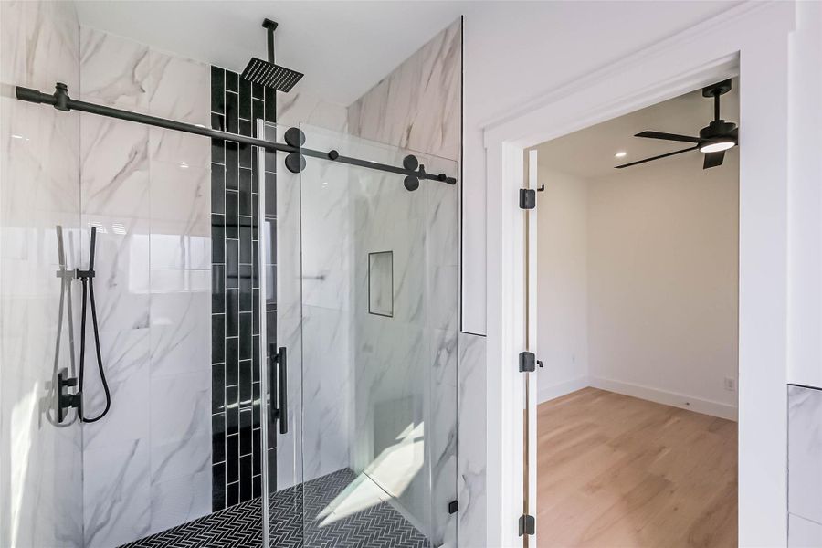 Furnished interior view inside a new home in , Houston (Image 5).