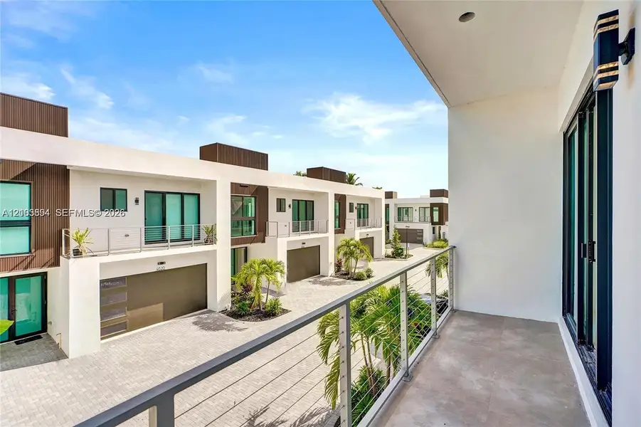 Exterior details and patio area of a home in , Dania Beach (Image 3). Exterior details and patio area of a home in , Dania Beach (Image 3).