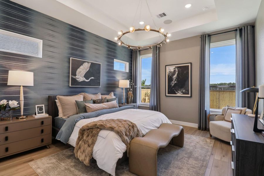 Furnished interior view inside a new home in Audubon, Magnolia (Image 33). Furnished interior view inside a new home in Audubon, Magnolia (Image 33).