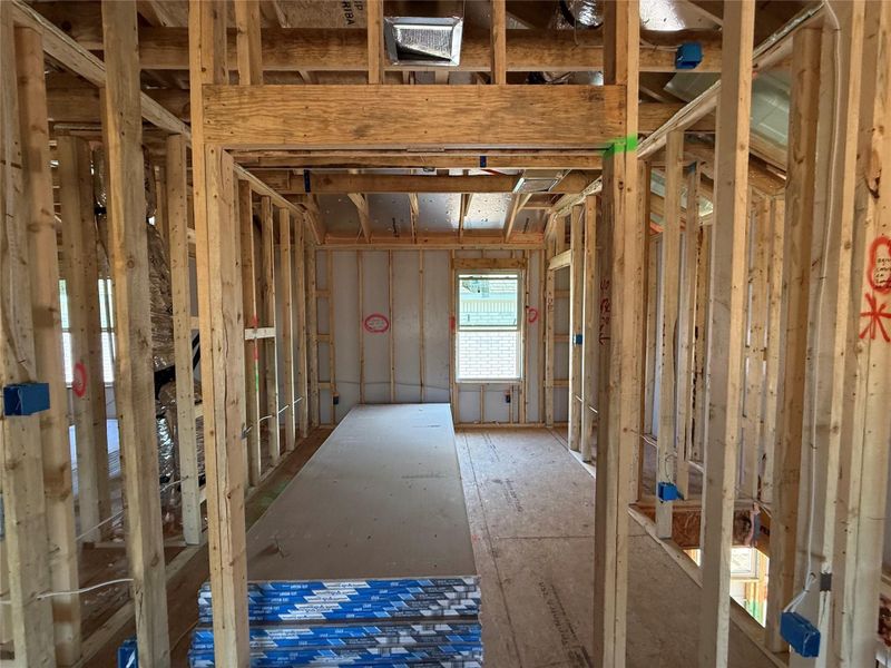In-progress construction of a new home in The Cottages at La Cima, San Marcos, TX (Image 13).
