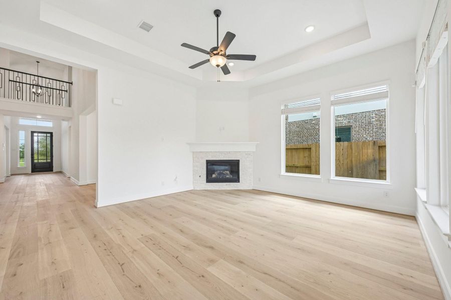 Spacious, unfurnished interior of a new home in Jordan Ranch 40's, Brookshire (Image 33). Spacious, unfurnished interior of a new home in Jordan Ranch 40's, Brookshire (Image 33).