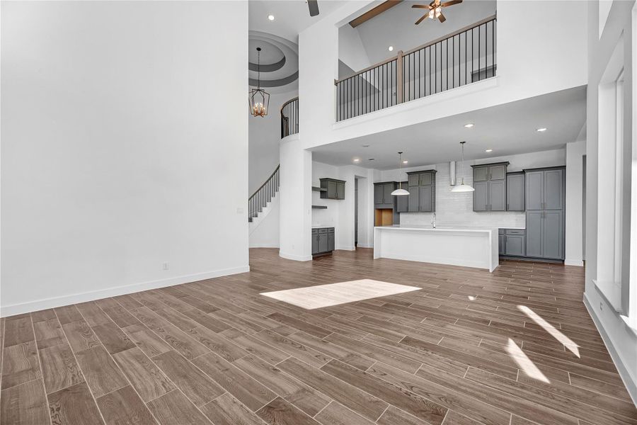 Spacious, unfurnished interior of a new home in Austin Point, Richmond (Image 16).