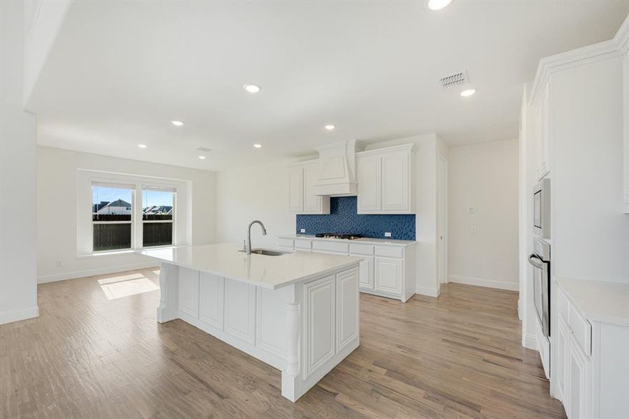 Furnished interior view inside a new home in Wildflower Ranch 60-65, Justin (Image 9). Furnished interior view inside a new home in Wildflower Ranch 60-65, Justin (Image 9).