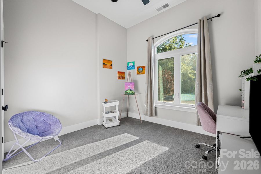 Furnished interior view inside a new home in , Clover (Image 30).