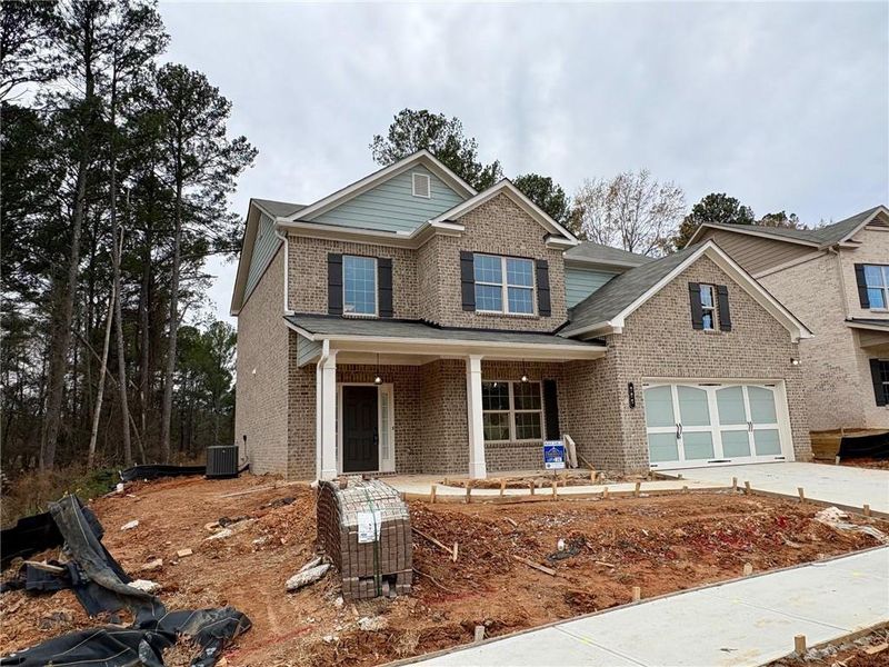 In-progress construction of a new home in , Grayson, GA (Image 14).