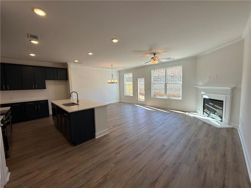Spacious, unfurnished interior of a new home in Somerset at Riverbrook, Gainesville (Image 15).