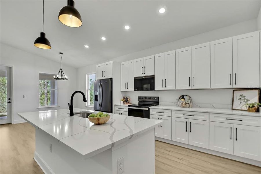 Furnished interior view inside a new home in , Weeki Wachee (Image 14).