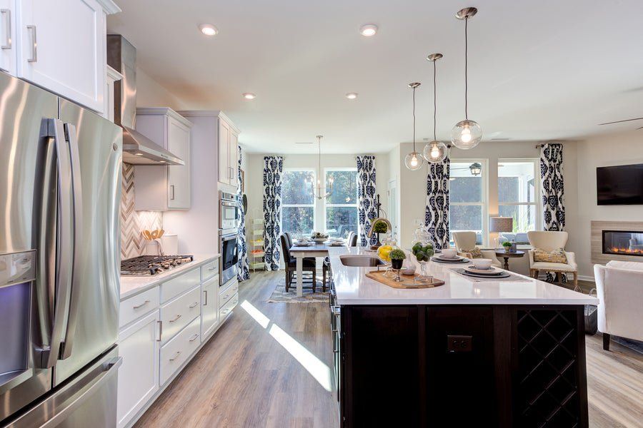 Representative furnished interior of a home built from the The Concerto by Chesapeake Homes in The Farm at Neill's Creek, Lillington (Image 13). Representative furnished interior of a home built from the The Concerto by Chesapeake Homes in The Farm at Neill's Creek, Lillington (Image 13).