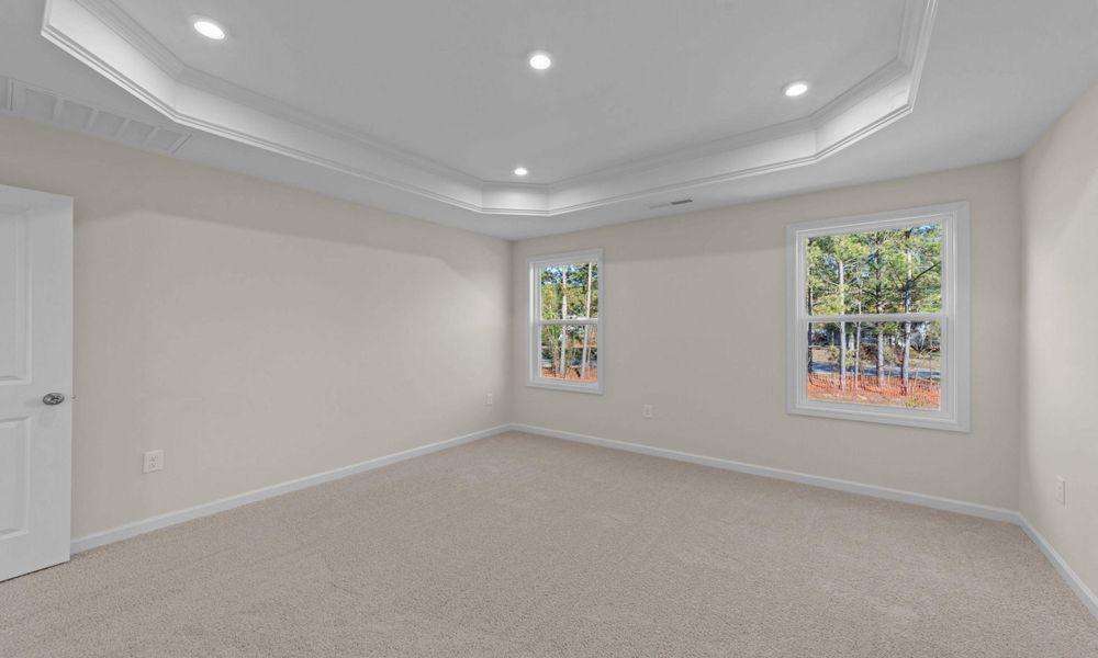 Representative unfurnished interior of a home built from the The Sycamore by Chesapeake Homes in Terrapin, Leland (Image 25).