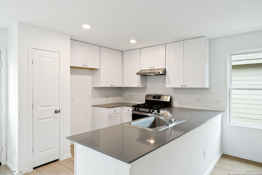 Furnished interior view inside a new home in Torian Village, San Antonio (Image 6). Furnished interior view inside a new home in Torian Village, San Antonio (Image 6).