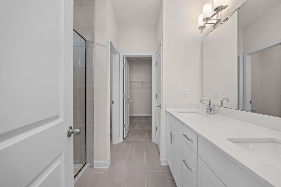 Representative furnished interior of a home built from the The Franklin C by Davidson Homes LLC in Retreat at North Main, Lillington (Image 12).