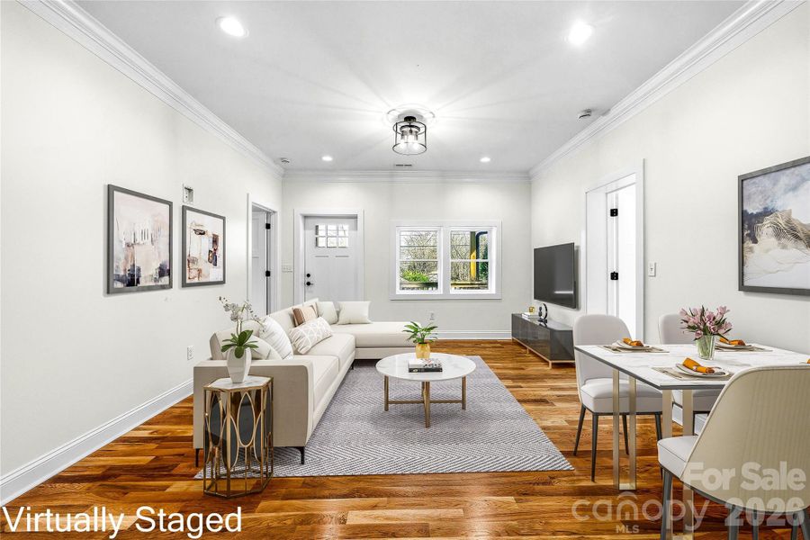 Furnished interior view inside a new home in , Hendersonville (Image 3).