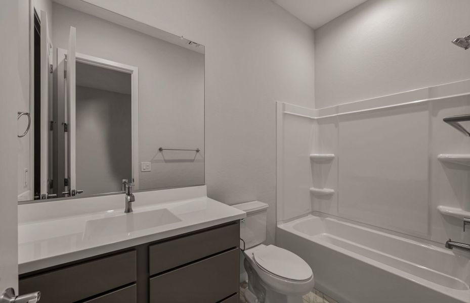 Furnished interior view inside a new home in Legado West, Queen Creek (Image 10).