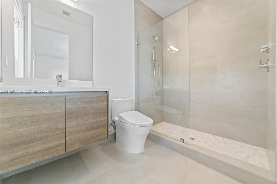 Furnished interior view inside a new home in , Weston (Image 18).