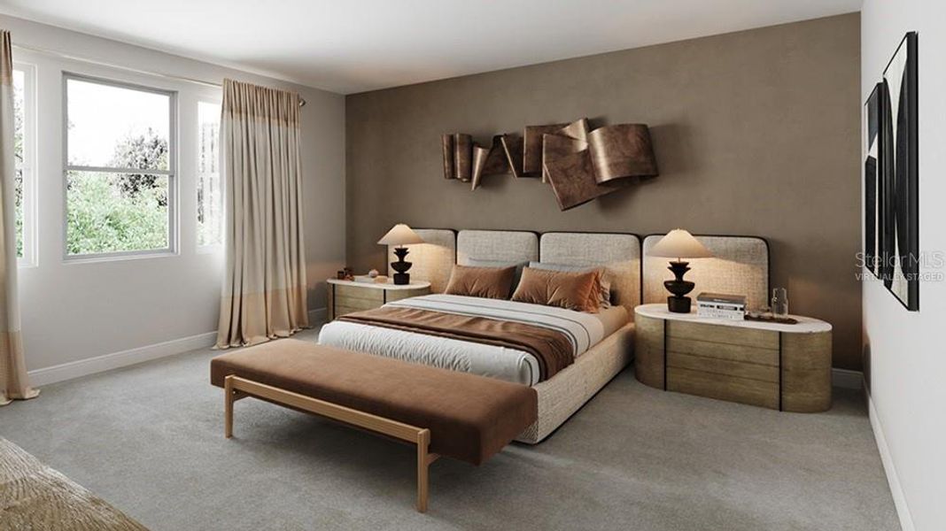 Furnished interior view inside a new home in Skye Ranch Community Group Page, Sarasota (Image 10).