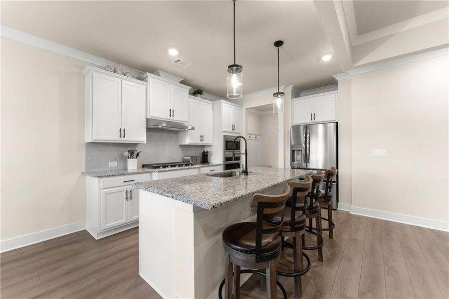 Furnished interior view inside a new home in , Gainesville (Image 45).