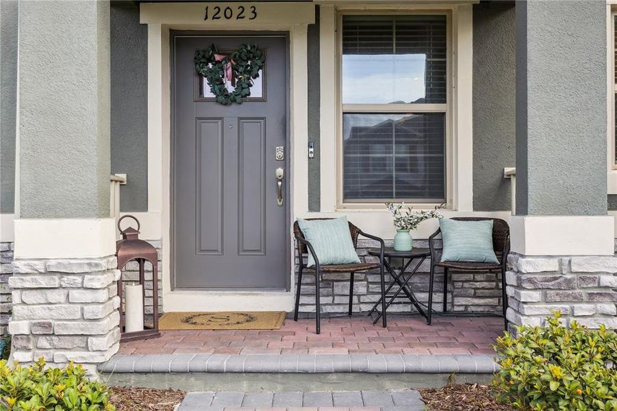 Exterior details and patio area of a home in Waterleigh, Winter Garden (Image 20). Exterior details and patio area of a home in Waterleigh, Winter Garden (Image 20).