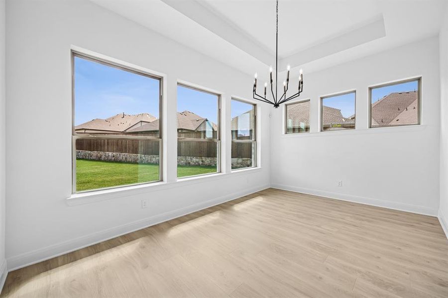 Spacious, unfurnished interior of a new home in Monterra - Classics, Fate (Image 21).