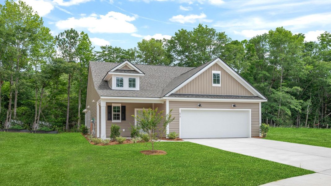 Front exterior of a new home in , Summerville, SC, highlighting curb appeal (Image 2).