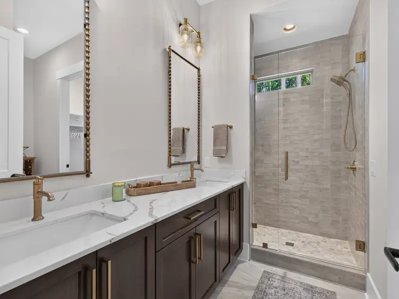 Representative furnished interior of a home built from the Montecito Ranch by Classica Homes in Riverchase Estates, Lancaster (Image 35).