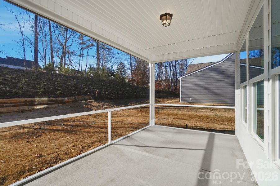 Exterior details and patio area of a home in Rone Creek, Waxhaw (Image 3).