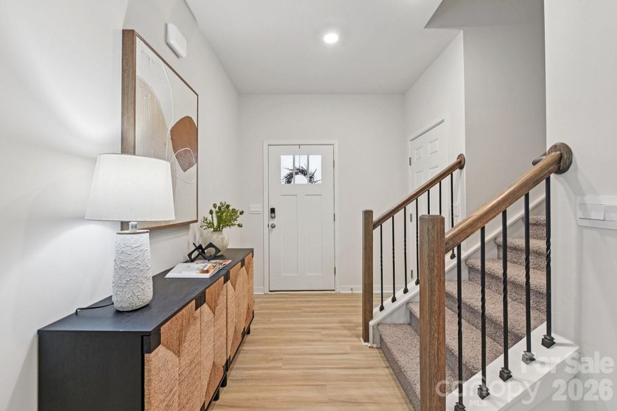 Furnished interior view inside a new home in The Hamptons at Hickory, Hickory (Image 19).