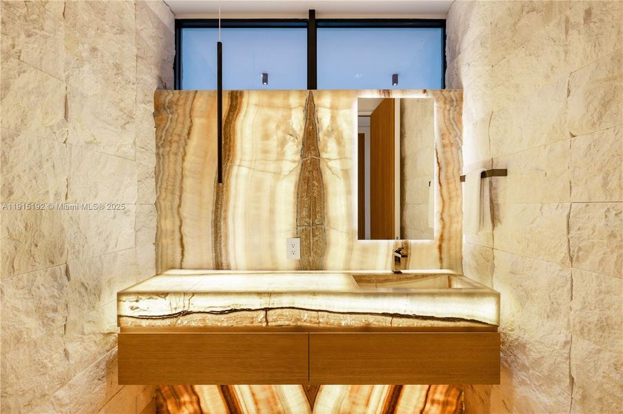 Close-up of interior finishes inside a home in , Miami Beach (Image 20). Close-up of interior finishes inside a home in , Miami Beach (Image 20).