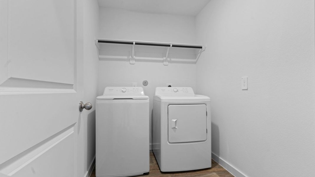 Furnished interior view inside a new home in Evergreen, Rosenberg (Image 12). Furnished interior view inside a new home in Evergreen, Rosenberg (Image 12).