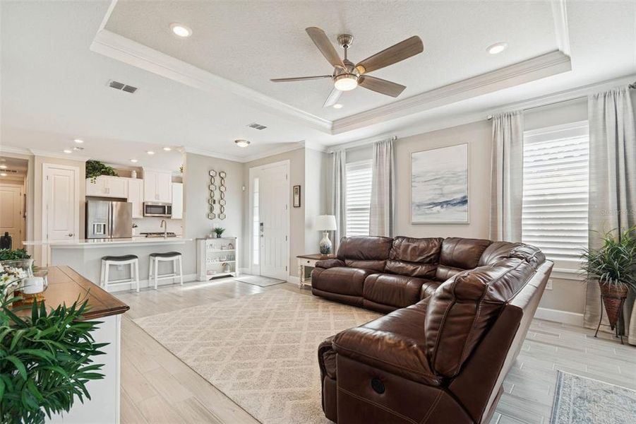 Furnished interior view inside a new home in , Wesley Chapel (Image 29).