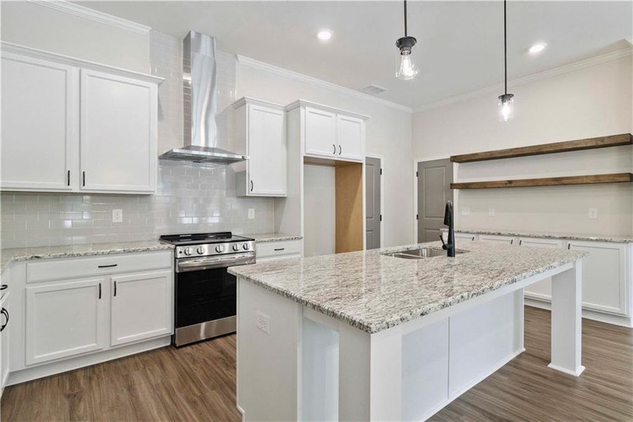 Furnished interior view inside a new home in Serenity, Hapeville (Image 7).