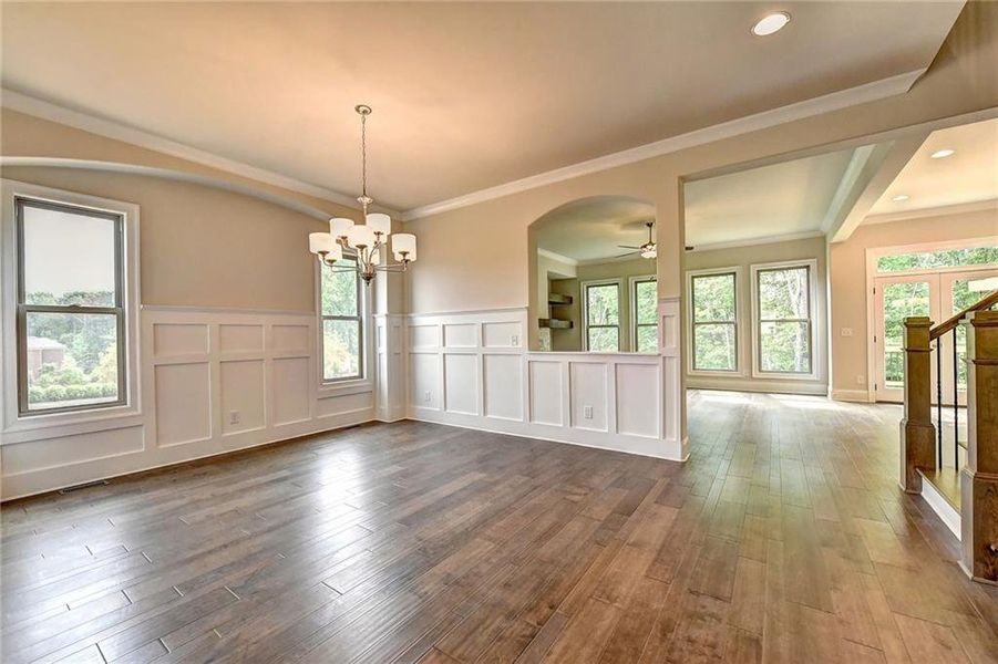 Spacious, unfurnished interior of a new home in Bellmoore Park, Duluth (Image 49).
