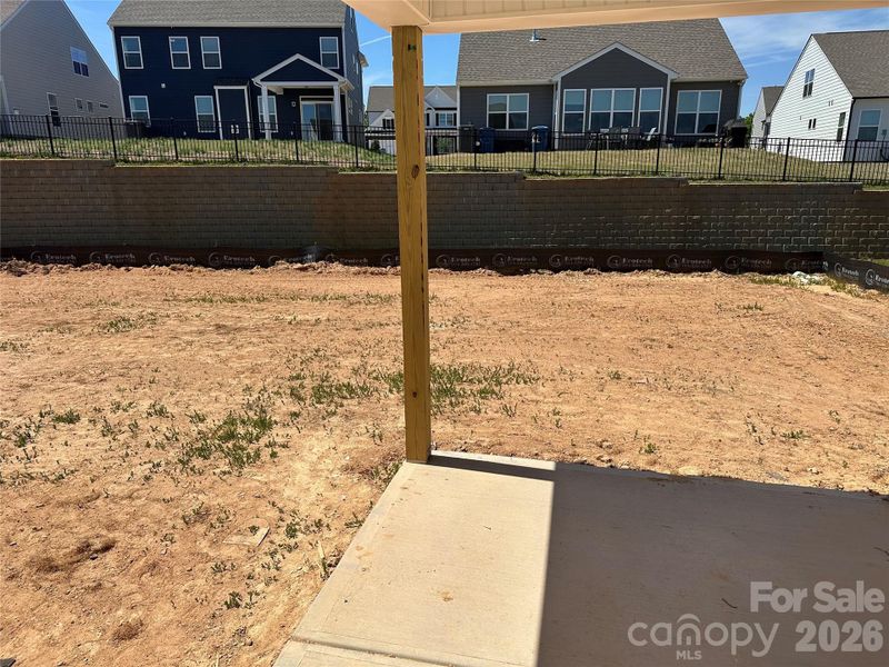 Construction progress on Homesite 336