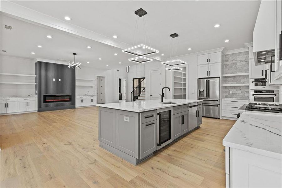 Furnished interior view inside a new home in , Monroe (Image 40). Furnished interior view inside a new home in , Monroe (Image 40).
