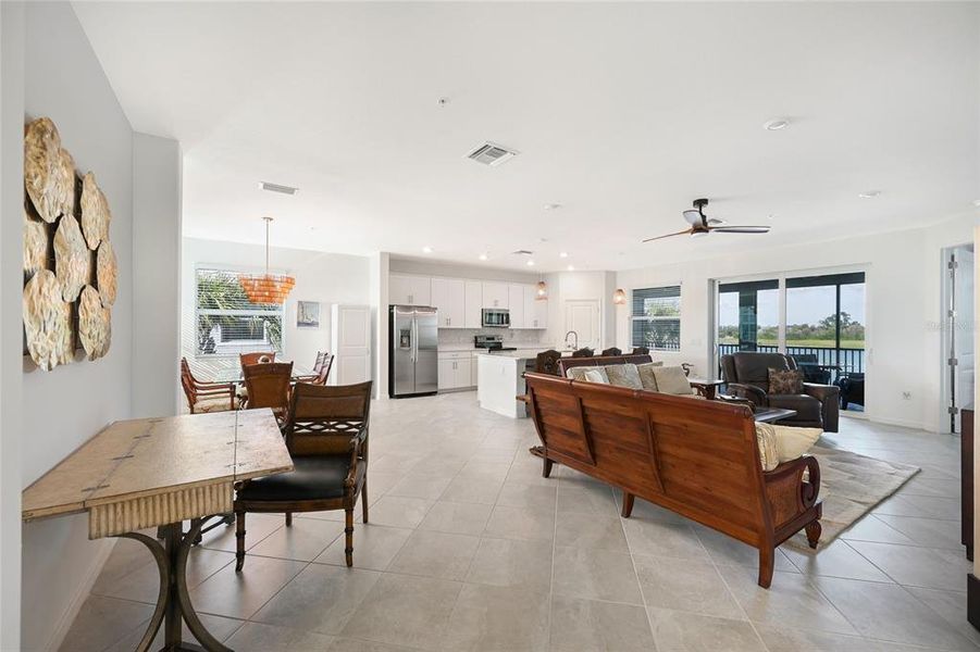 Furnished interior view inside a new home in , Punta Gorda (Image 32).